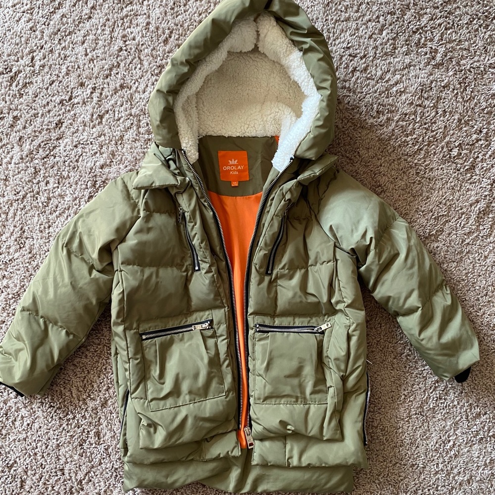 Amazon Orolay Jacket Kids Sz 6-7yr